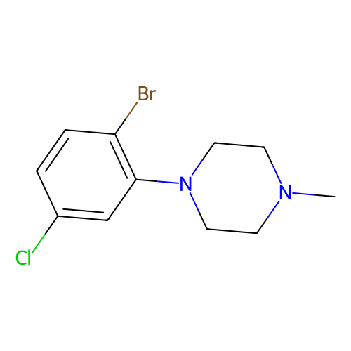 1-(2-bromo-5-chlorophenyl)-4-methylpiperazine (c09-0765-185)
