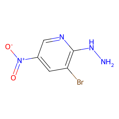 3-bromo-2-hydrazinyl-5-nitropyridine (c09-0765-843)