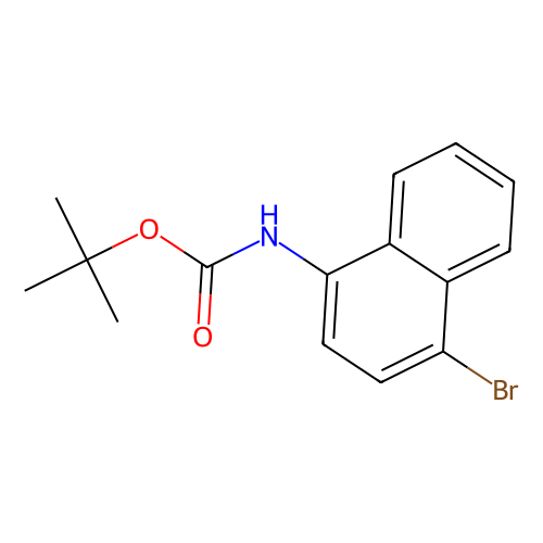 1-boc-amino-4-bromonaphthalene