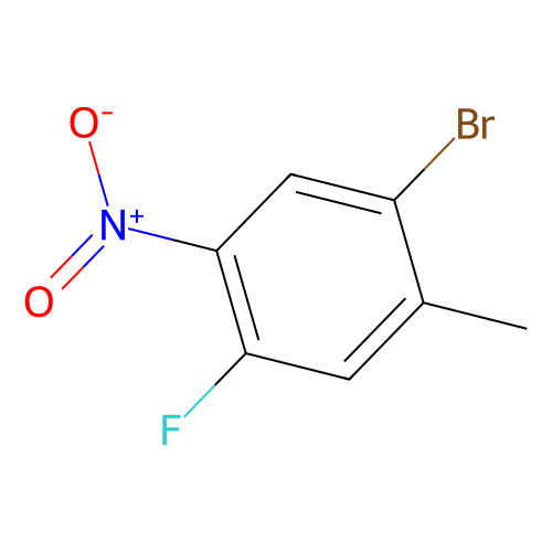 1-bromo-4-fluoro-2-methyl-5-nitrobenzene (c09-0766-001)