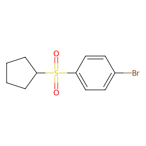 1-bromo-4-(cyclopentanesulfonyl)benzene (c09-0766-059)