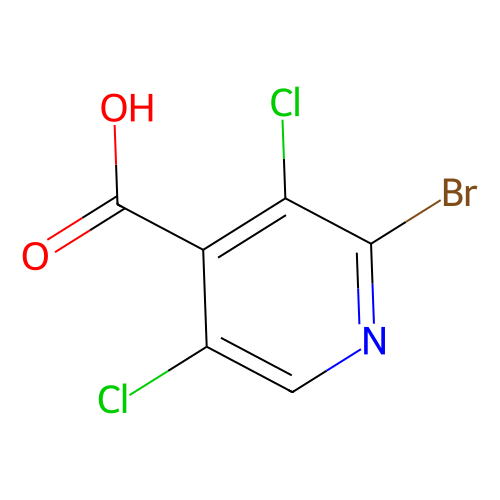 2-bromo-3,5-dichloroisonicotinic acid (c09-0767-243)