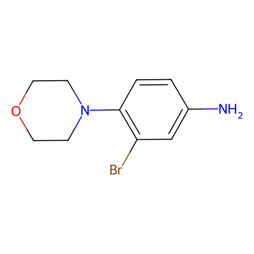 3-bromo-4-(morpholin-4-yl)aniline (c09-0767-275)