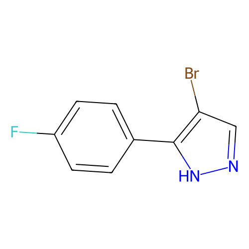 4-bromo-5-(4-fluorophenyl)-1(2)h-pyrazole (c09-0767-813)