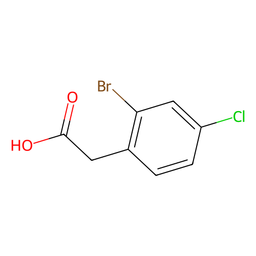 2-(2-bromo-4-chlorophenyl)acetic acid (c09-0768-082)