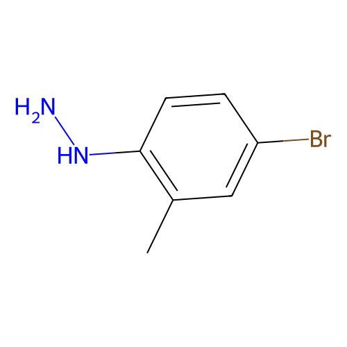 1-(4-bromo-2-methylphenyl)hydrazine, hcl