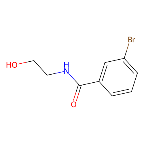 3-bromo-n-(2-hydroxyethyl)benzamide (c09-0768-281)