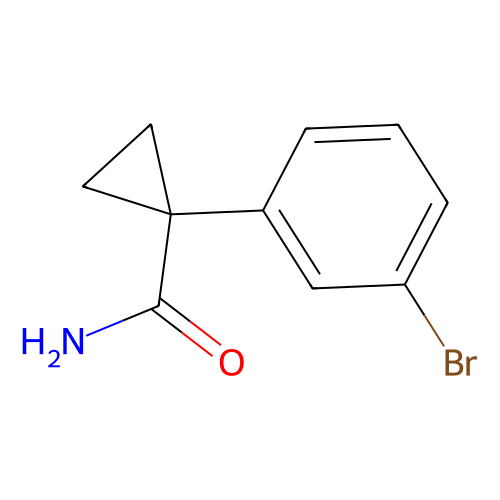 1-(3-bromophenyl)cyclopropane-1-carboxamide