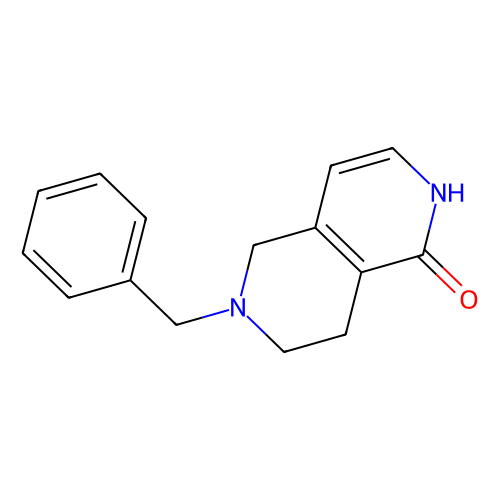 6-benzyl-5,6,7,8-tetrahydro-2,6-naphthyridin-1(2h)-one (c09-0768-408)