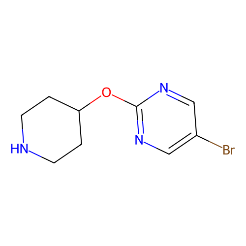 5-bromo-2-(piperidin-4-yloxy)pyrimidine (c09-0769-217)