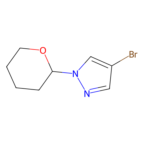4-bromo-1-(tetrahydro-2h-pyran-2-yl)-1h-pyrazole (c09-0769-309)