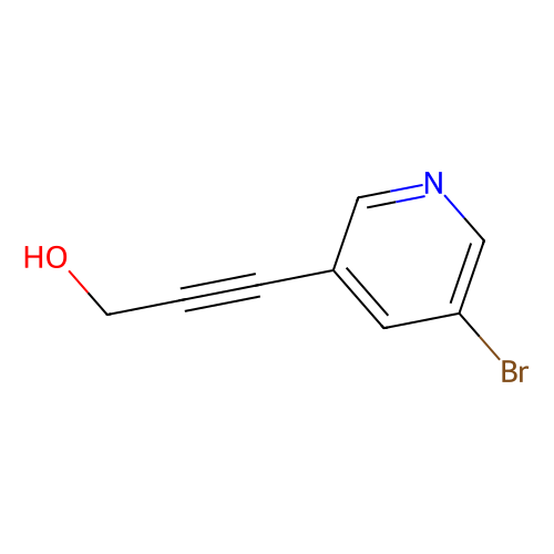 3-(5-bromo-pyridin-3-yl)-prop-2-yn-1-ol (c09-0769-773)