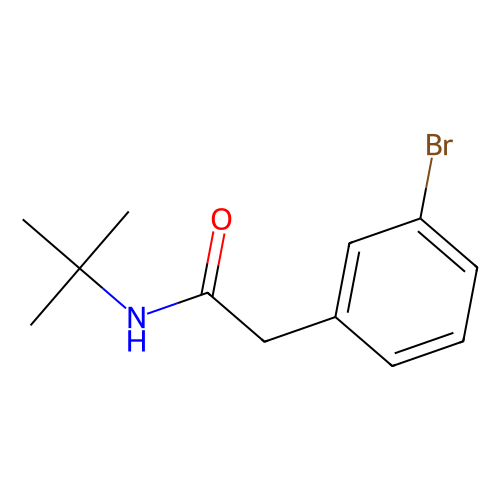 2-(3-bromophenyl)-n-t-butylacetamide (c09-0769-923)