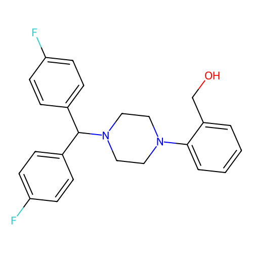 (2-(4-[bis(4-fluorophenyl)methyl]piperazin-1-yl)phenyl)methanol (c09-0770-398)