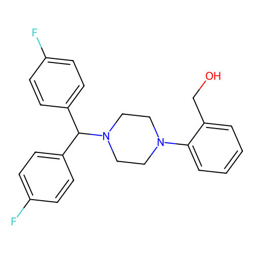 (2-(4-[bis(4-fluorophenyl)methyl]piperazin-1-yl)phenyl)methanol (c09-0770-399)