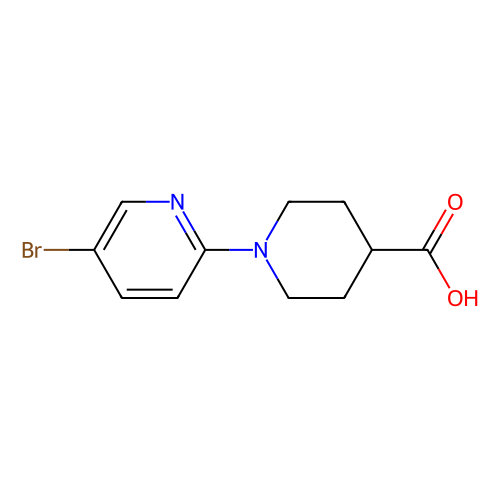 1-(5-bromopyridin-2-yl)piperidine-4-carboxylic acid