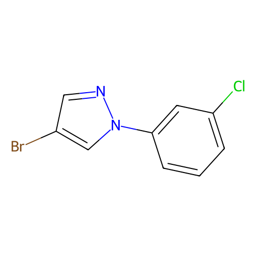 4-bromo-1-(3-chlorophenyl)-1h-pyrazole (c09-0770-816)