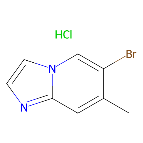 6-bromo-7-methylimidazo[1,2-a]pyridine, hcl (c09-0770-833)