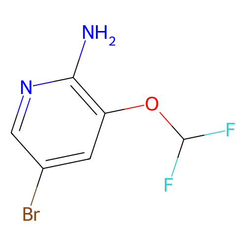 5-bromo-3-(difluoromethoxy)pyridin-2-amine (c09-0774-427)