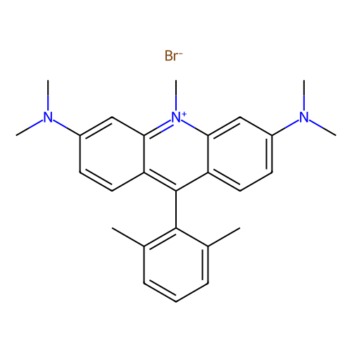 3,6-bis(dimethylamino)-9-(2,6-dimethylphenyl)-10-methylacridin-10-ium bromide (c09-0775-092)