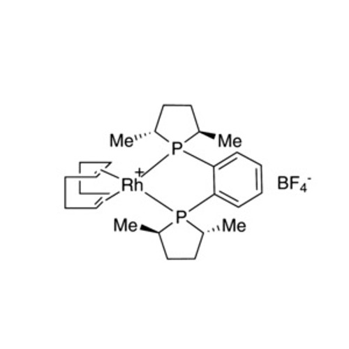 (-)-1,2-bis((2r,5r)-2,5-dimethylphospholano)benzene(1,5-cyclooctadiene)rhodium(i) tetrafluoroborate (c09-0775-711)