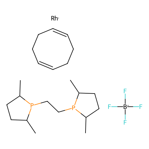 (+)-1,2-bis((2r,5r)-2,5-dimethylphospholano)ethane(1,5-cyclooctadiene)rhodium(i) tetrafluoroborate (c09-0775-725)