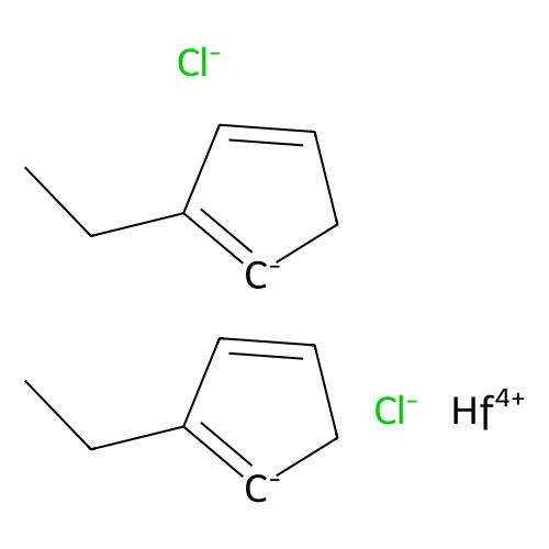 bis(ethylcyclopentadienyl)hafnium dichloride (c09-0775-807)