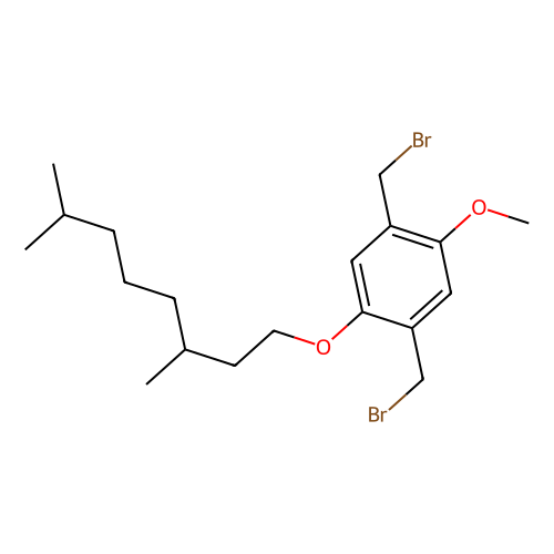 1,4-bis(bromomethyl)-2-(3,7-dimethyloctyloxy)-5-methoxybenzene