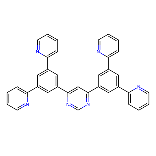 4,6-bis(3,5-di(pyridin-2-yl)phenyl)-2-methylpyrimidine (c09-0776-591)