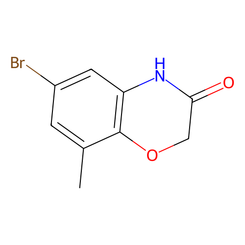 6-bromo-8-methyl-2h-benzo[b][1,4]oxazin-3(4h)-one (c09-0776-666)