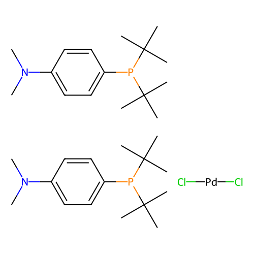 bis(di-tert-butyl(4-dimethylaminophenyl)phosphine)dichloropalladium(ii) (c09-0776-690)