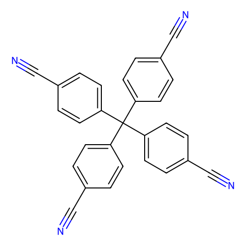 tetrakis(4-cyanophenyl)methane (c09-0776-937)