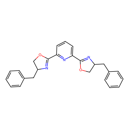 2,6-bis[(4s)-benzyl-2-oxazolin-2-yl]pyridine (c09-0777-085)