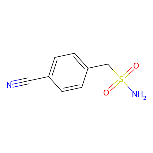 1-(4-cyanophenyl)methanesulfonamide