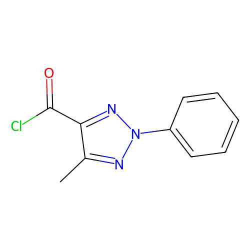 5-methyl-2-phenyl-2h-1,2,3-triazole-4-carbonyl chloride