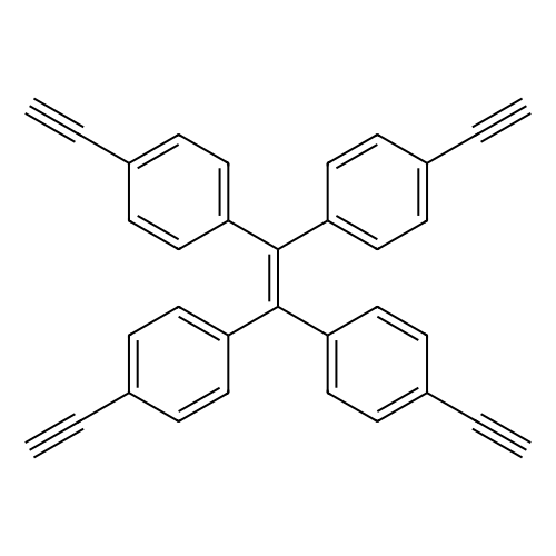 tetrakis(4-ethynylbenzene)ethylene (c09-0777-416)