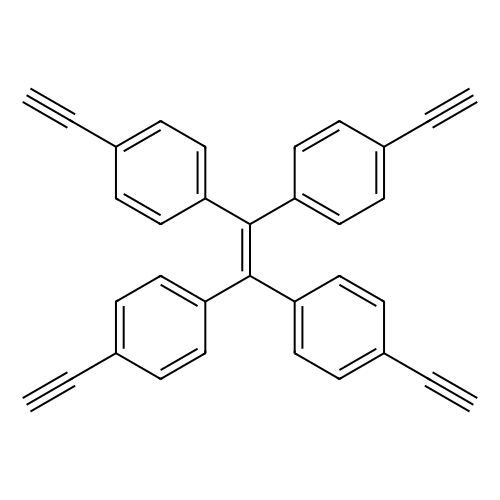 tetrakis(4-ethynylbenzene)ethylene (c09-0777-417)