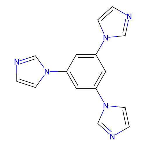 1,3,5-tri(1h-imidazol-1-yl)benzene (c09-0777-438)