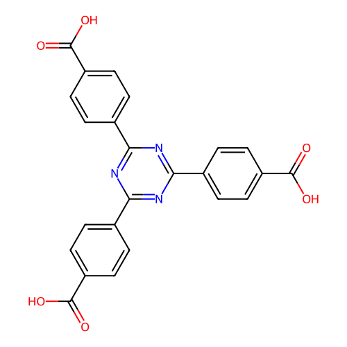 2,4,6-tris(4-carboxyphenyl)-1,3,5-triazine (c09-0777-478)