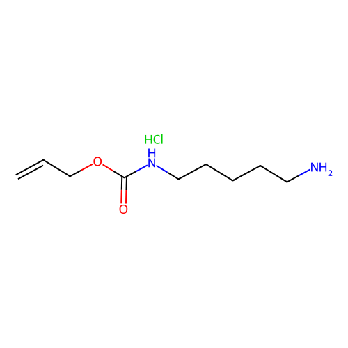 allyl (5-aminopentyl)carbamate hydrochloride (c09-0777-624)
