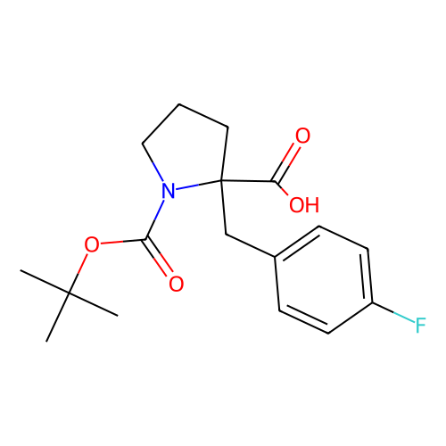 boc-α-(4-fluorobenzyl)-dl-pro-oh (c09-0777-783)