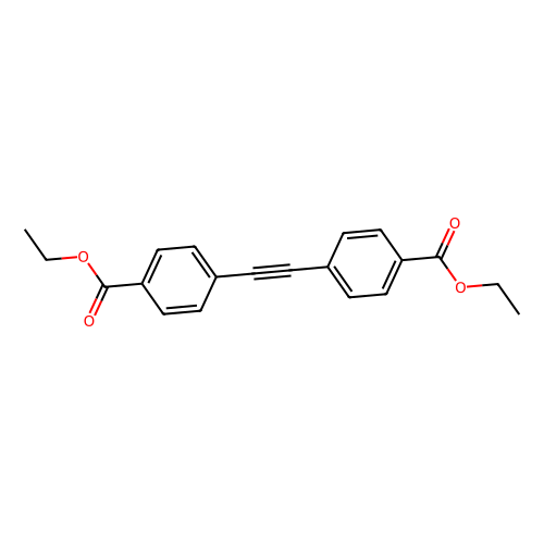 4,4'-acetylene-1,2-diyl dibenzoic acid diethyl ester