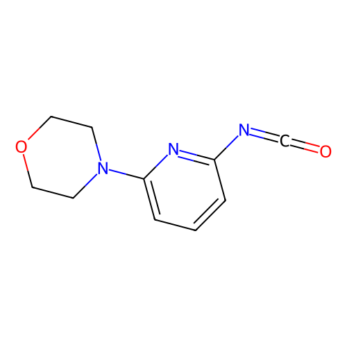 4-(6-isocyanato-2-pyridinyl)-morpholine (c09-0777-933)