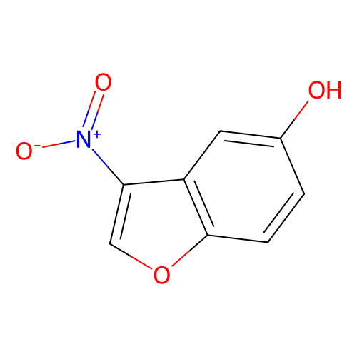 3-nitrobenzo[b]furan-5-ol, 3-nitro-1-benzofuran-5-ol (c09-0778-133)