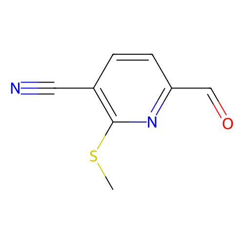 6-formyl-2-(methylsulfanyl)pyridine-3-carbonitrile (c09-0778-192)