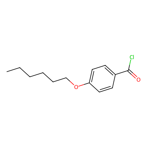 4-n-hexyloxybenzoyl chloride (c09-0778-336)