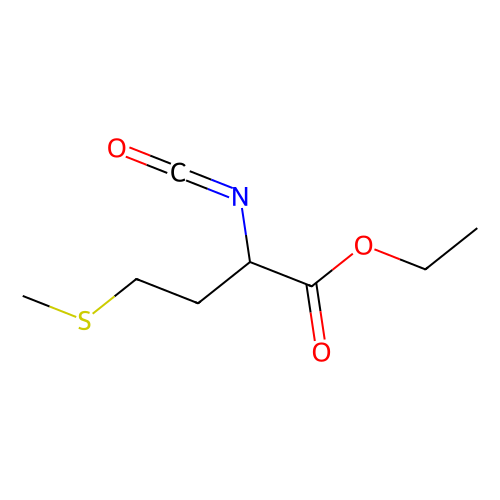 ethyl 2-isocyanato-4-(methylthio)butyrate (c09-0778-471)