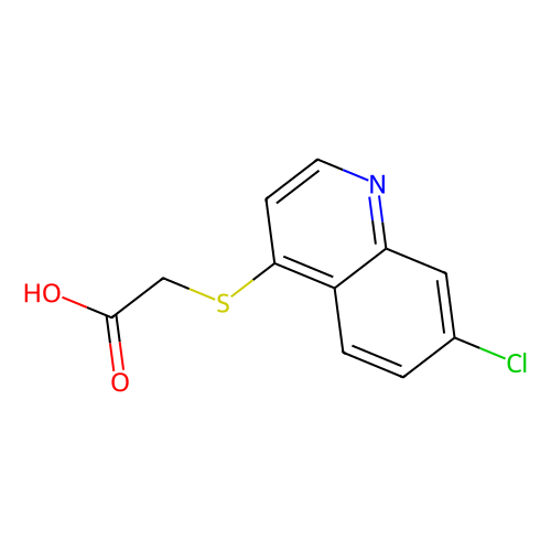 2-[(7-chloro-4-quinolinyl)sulfanyl]acetic acid