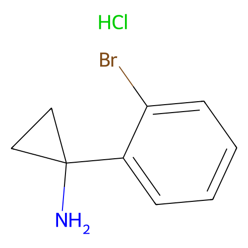 1-(2-bromophenyl)cyclopropan-1-amine hydrochloride (c09-0779-031)