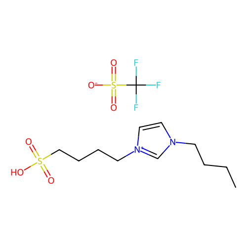 1-butyl-3-(4-sulfobutyl)imidazolium trifluoromethanesulfonate (c09-0779-306)